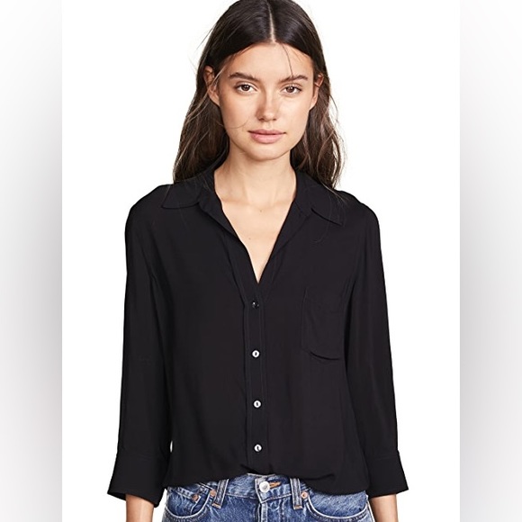 L’AGENCE RYAN BUTTON UP SHIRT - Picture 3 of 9